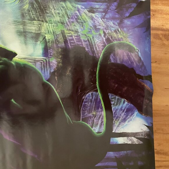Glowing Black Panther Poster Starline 2003 - Picture 2 of 6